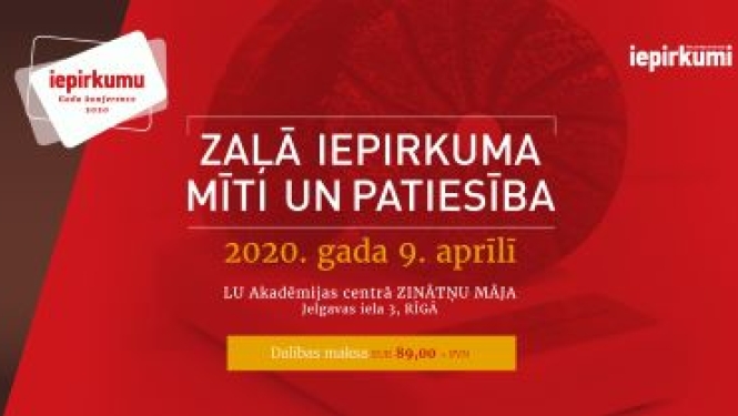 Žurnāls “Iepirkumi” aicina piedalīties Iepirkumu Gada konferencē  "Zaļā iepirkuma mīti un patiesība" att