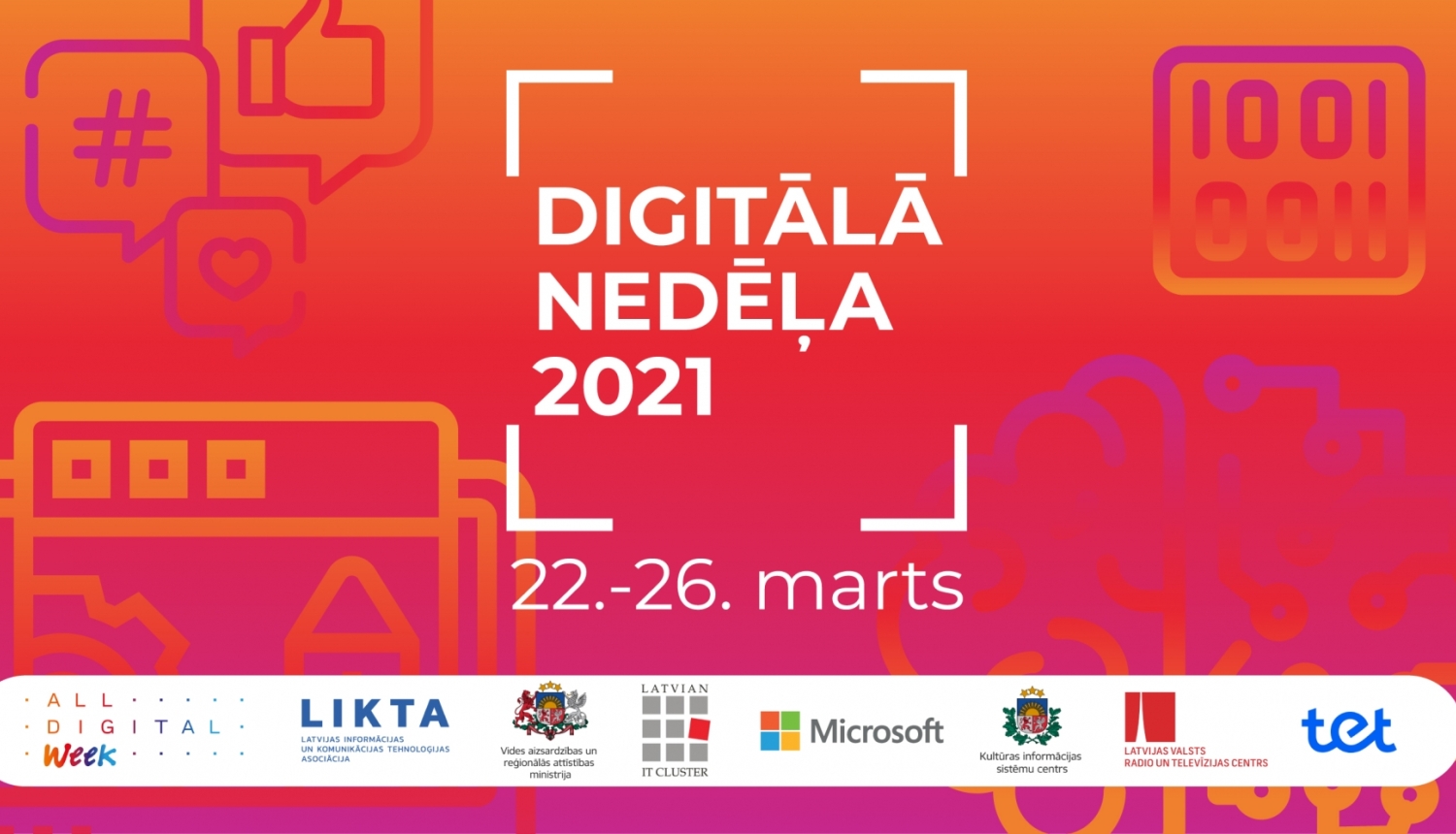 Digitālās nedēļas logo