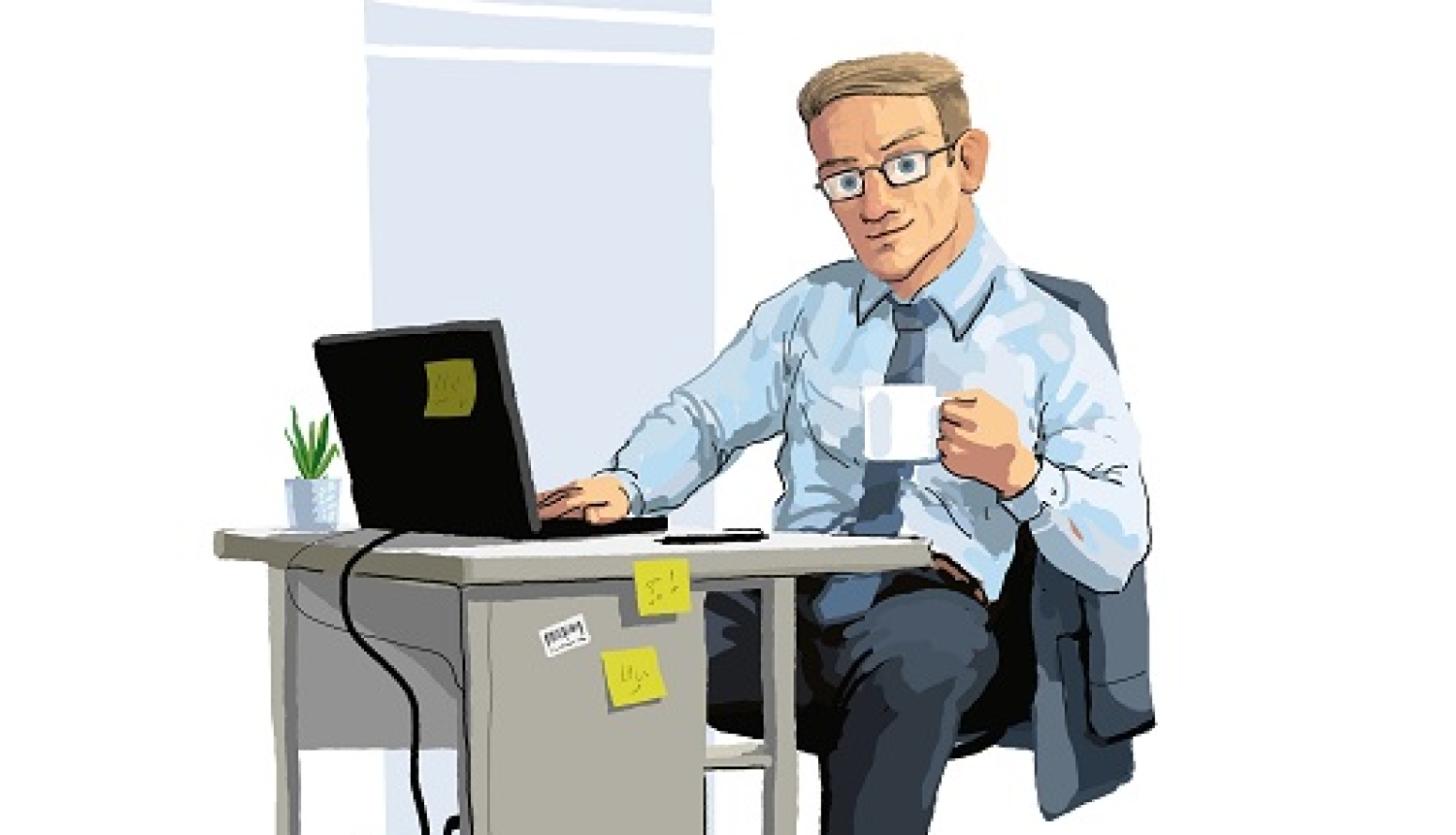 Virtuālais asistents Zintis pie galda